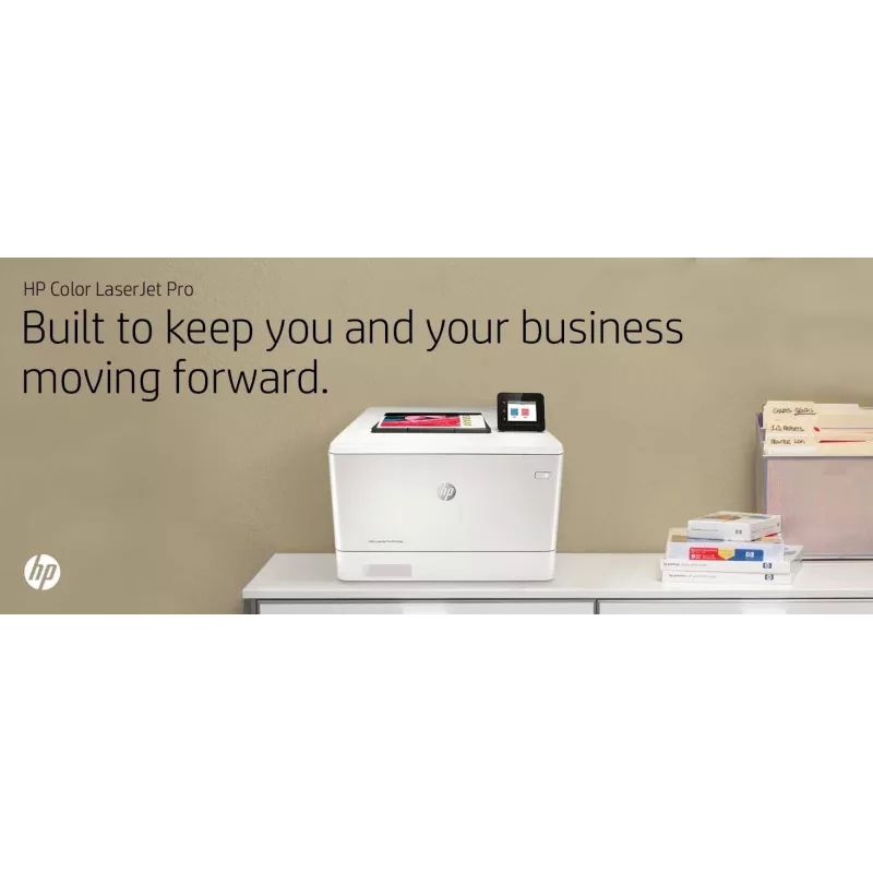 HP Color LaserJet Pro M454dw, spausdinimas, priekinis USB spausdinimas; dvipusis spausdinimas