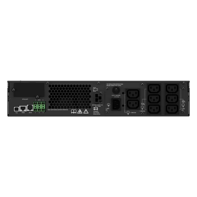 Vertiv Liebert GXT5 Dvigubos Konversijos Internetinis UPS – 750VA/750W | 230V | Su Montavimo į Stovą Rinkiniu | GXT5-750IRT2UXL