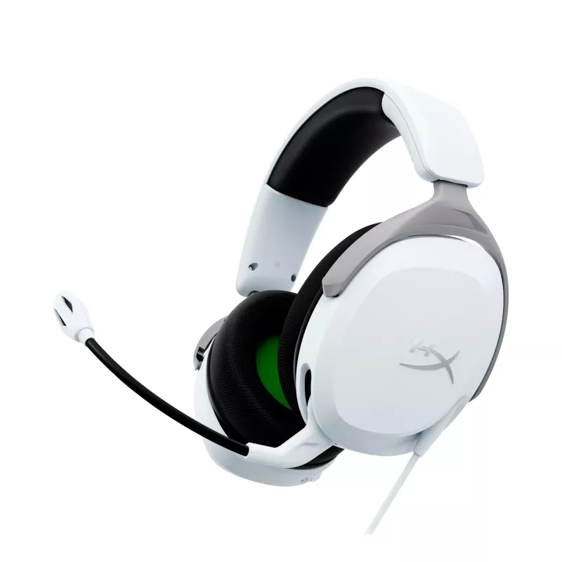 HyperX CloudX Stinger 2 Core žaidimų ausinės, skirtos Xbox, baltos