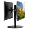 Techly ICA-LCD 402 monitoriaus laikiklis / stovas 81,3 cm (32 colių) Stalinis Juodas