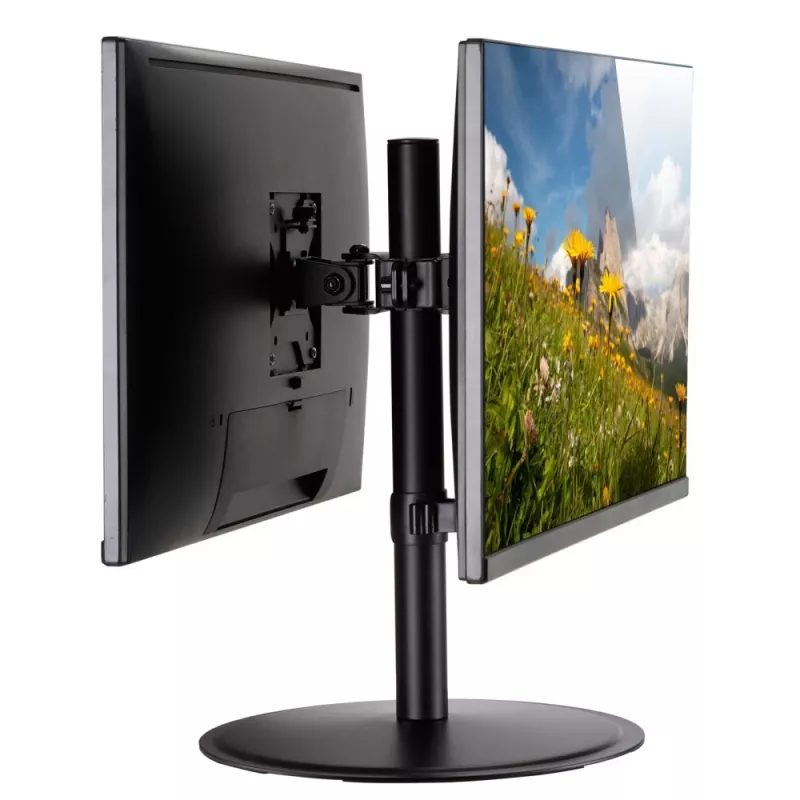Techly ICA-LCD 402 monitoriaus laikiklis / stovas 81,3 cm (32 colių) Stalinis Juodas