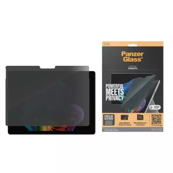 PanzerGlass ® privatumo ekrano apsauga Microsoft Surface Pro X | Pro 8 | Pro 9 | Pro 10 | Pro 11-asis leidimas | itin platus pritaikymas