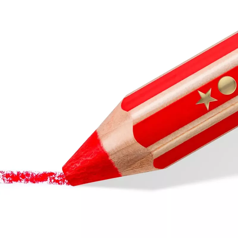 Akvarelinių pieštukų rinkinys Staedtler 140 C4P1 — 4 vnt. (žalia, oranžinė, rožinė, geltona)