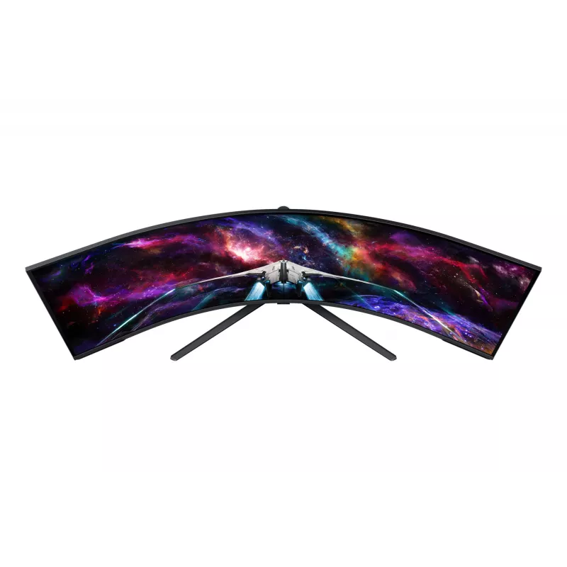 Samsung G95NC kompiuterio monitorius 144,8 cm (57 col.) 7680 x 2160 Dual UHD QLED Baltas
