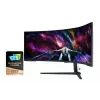 Samsung G95NC kompiuterio monitorius 144,8 cm (57 col.) 7680 x 2160 Dual UHD QLED Baltas
