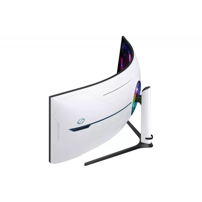 Samsung G95NC kompiuterio monitorius 144,8 cm (57 col.) 7680 x 2160 Dual UHD QLED Baltas