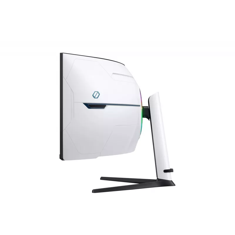 Samsung G95NC kompiuterio monitorius 144,8 cm (57 col.) 7680 x 2160 Dual UHD QLED Baltas