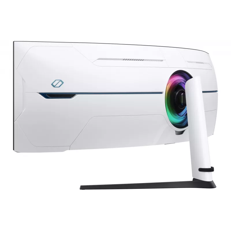 Samsung G95NC kompiuterio monitorius 144,8 cm (57 col.) 7680 x 2160 Dual UHD QLED Baltas