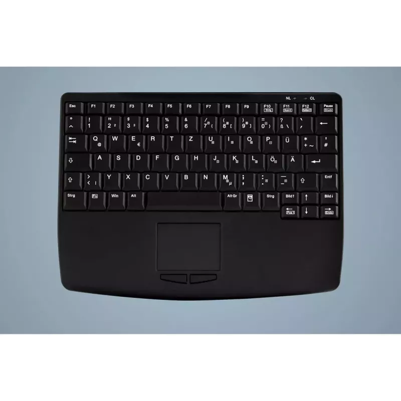 Contour Design Active Key AK-4450-G klaviatūra Pramoninė USB QWERTZ Vokiška Juoda