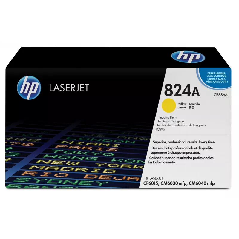 HP 824A geltonas LaserJet vaizdo būgnas