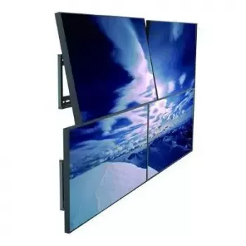 TV sieninis laikiklis TECHLY ICA-PLB 046F 45–70 colių ekranams, 70 kg talpa, VESA 200x200–600x400, pasvirimas 3–5°, juodas