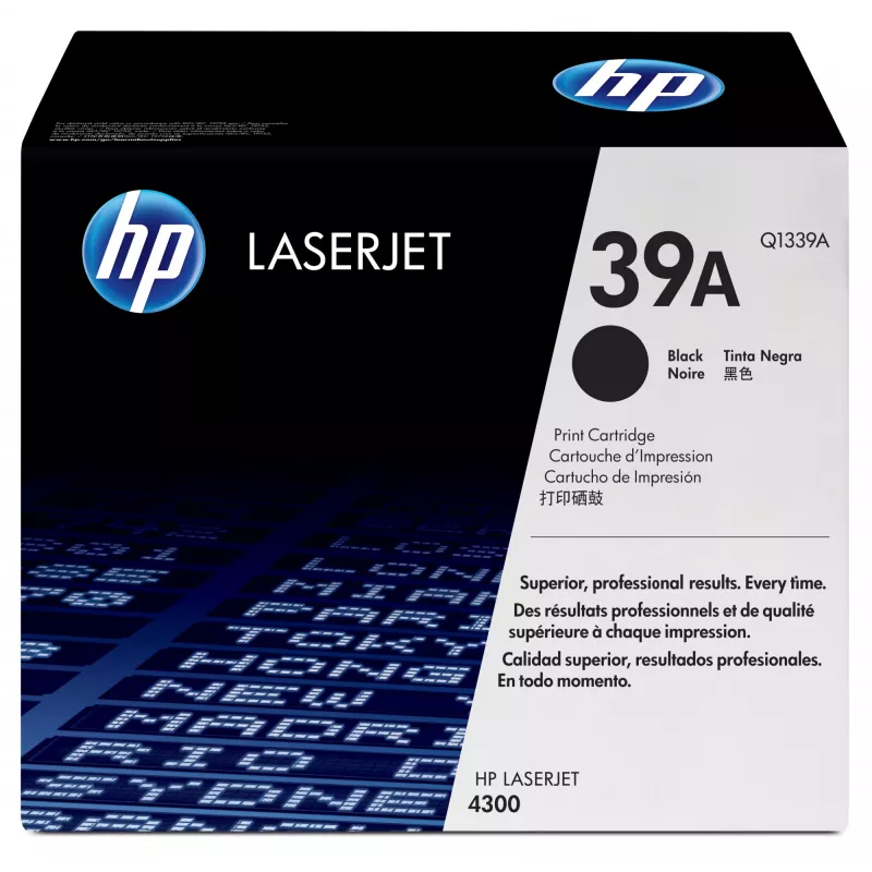 HP 39A juodas Originalius LaserJet dažų kasetė 1 vnt.