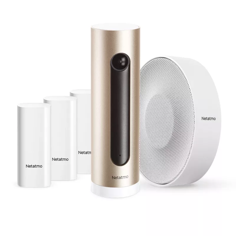 Netatmo išmanioji signalizacijos sistema su kamera
