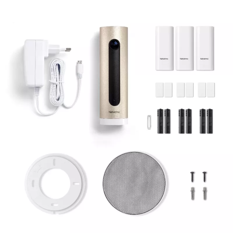 Netatmo išmanioji signalizacijos sistema su kamera