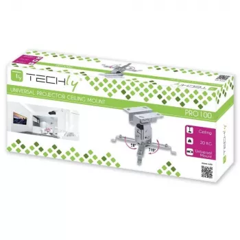 Techly projektoriaus lubų laikiklio prailginimas 130 mm, sidabrinis, ICA-PM 2S