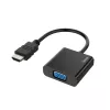 Hama 00200343 vaizdo kabelio adapteris 0,15 m HDMI A tipo (standartinis) VGA (D-Sub) juodas