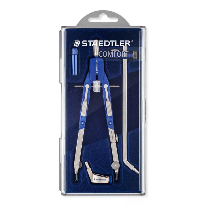 Comfort pieštukas Staedtler Mars 552 mėlynas sidabrinis
