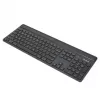 Targus EcoSmart AKB868FR klaviatūra Universali Bluetooth AZERTY Prancūziška Juoda