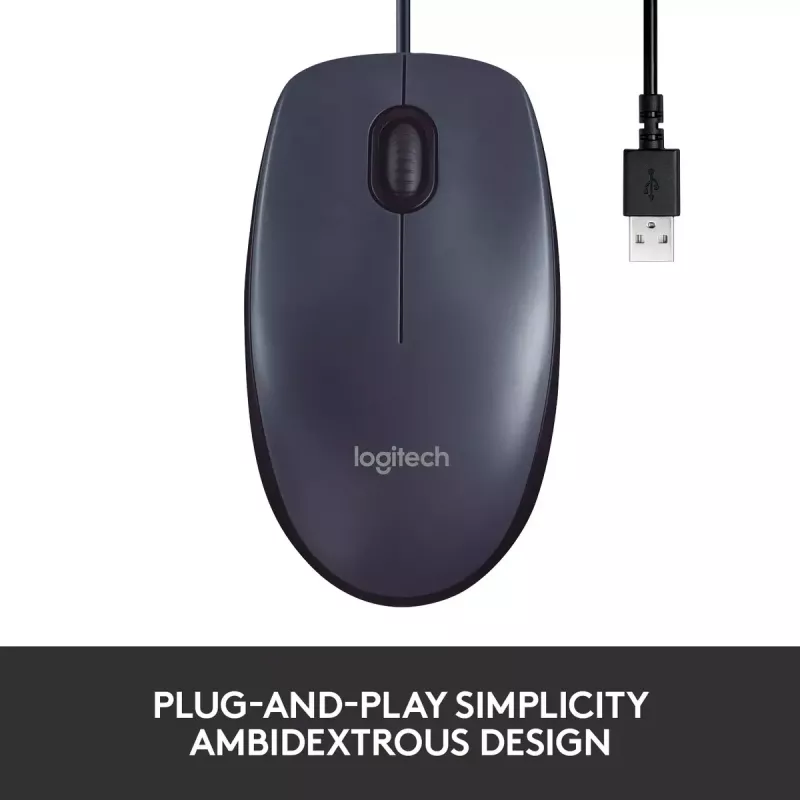 Pelė Logitech M100 USB Type-A