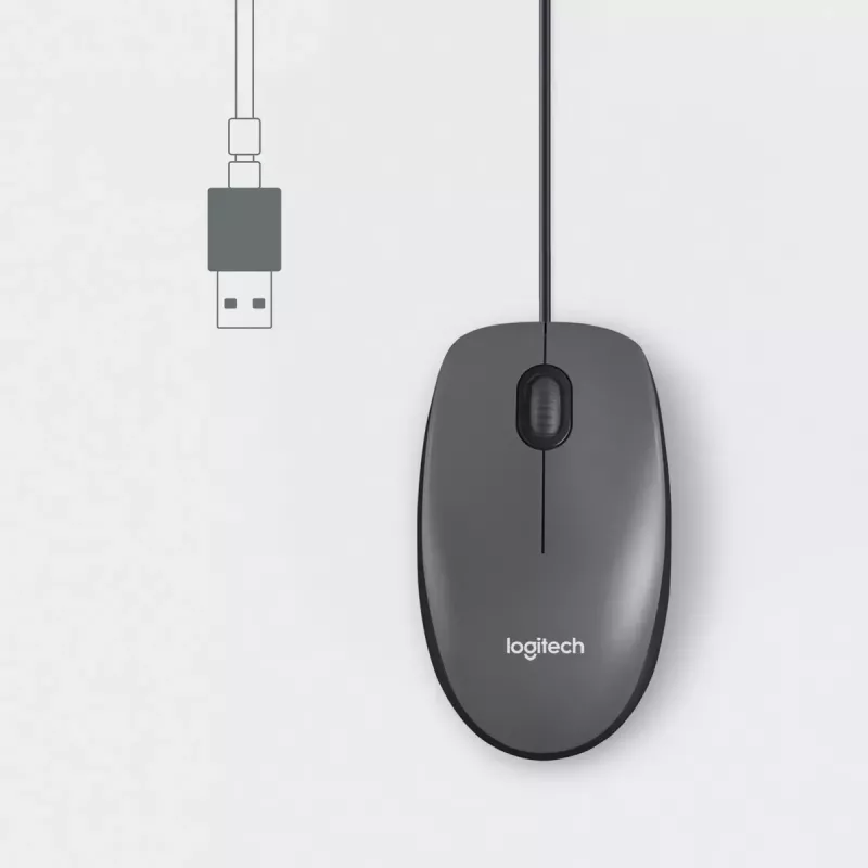 Pelė Logitech M100 USB Type-A