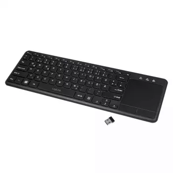 Klaviatūra LogiLink ID0188 Home RF belaidė QWERTZ juoda