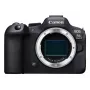 Veidrodinis fotoaparatas Canon EOS R6 Mark II (MILC korpusas) – 24,2 MP, CMOS, 4K vaizdo įrašas, 3 colių jutiklinis ekranas, „Wi‑Fi“, 1/8000 s užrakto greitis, 0,588 kg, juodos spalvos