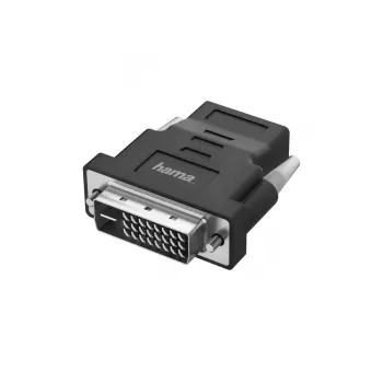 Hama 00200338 kabelio jungčių keitiklis DVI-D HDMI Juoda