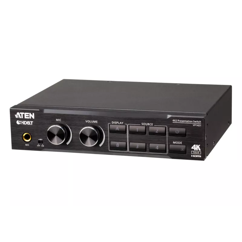 ATEN 4 x 2 True 4K pristatymo matricinis komutatorius