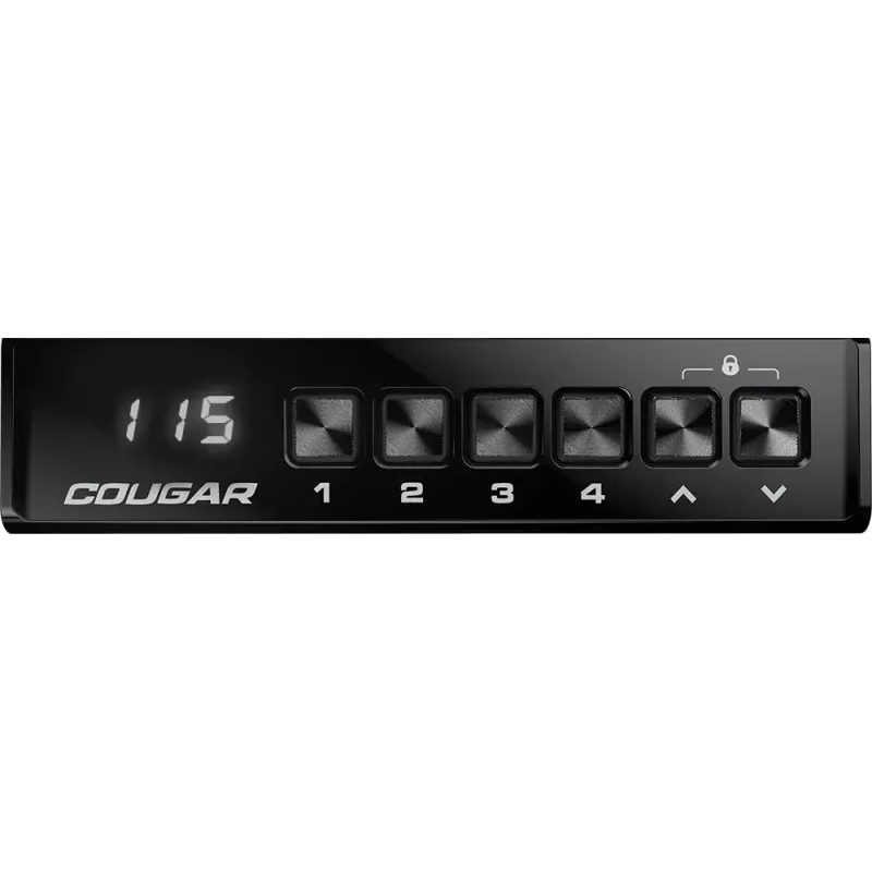 COUGAR E-DEIMUS 120 elektrinis žaidimų stalas (1224x605 x 720~1150 mm)