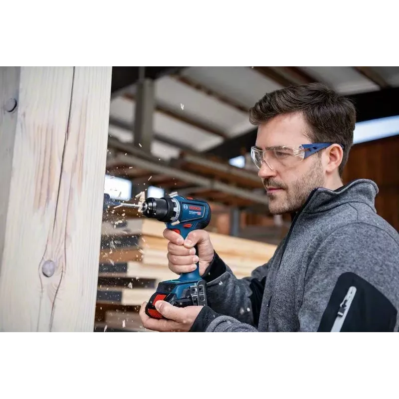 Bosch GSR 18V-90 C 2100 RPM 1,1 kg juoda, mėlyna, raudona