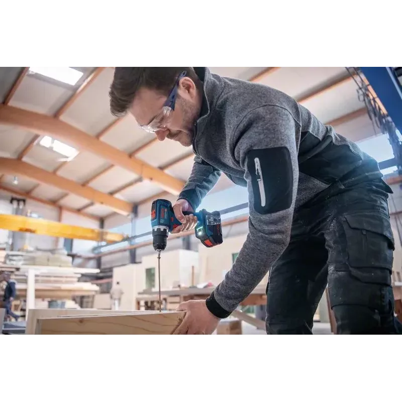 Bosch GSR 18V-90 C 2100 RPM 1,1 kg juoda, mėlyna, raudona