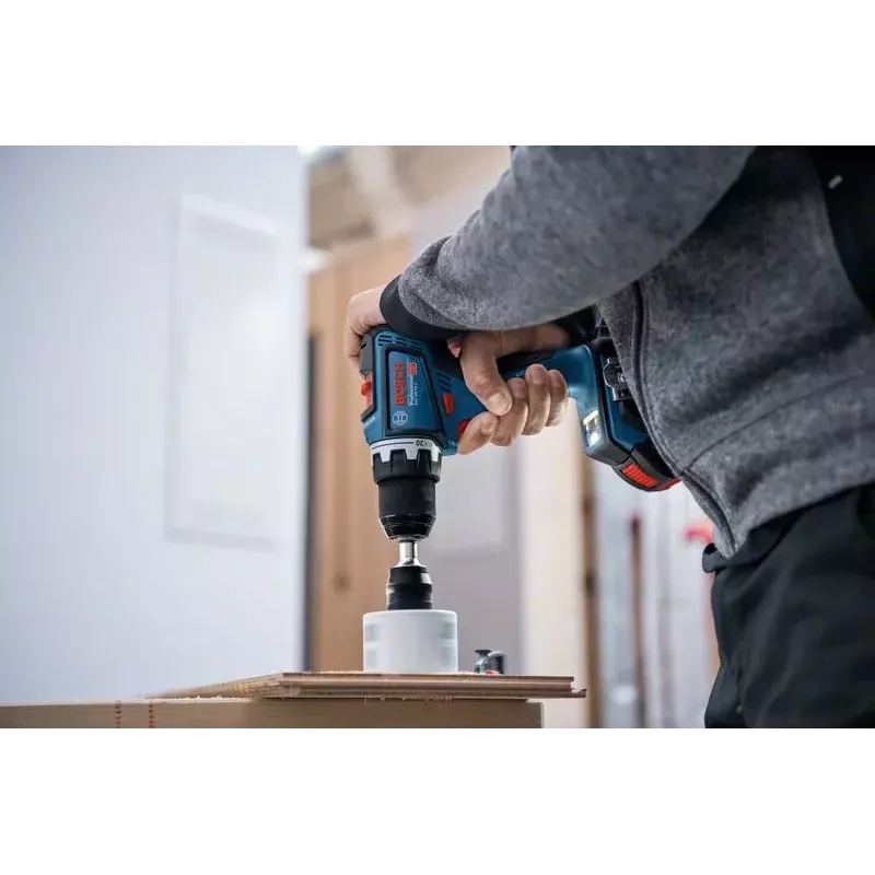 Bosch GSR 18V-90 C 2100 RPM 1,1 kg juoda, mėlyna, raudona