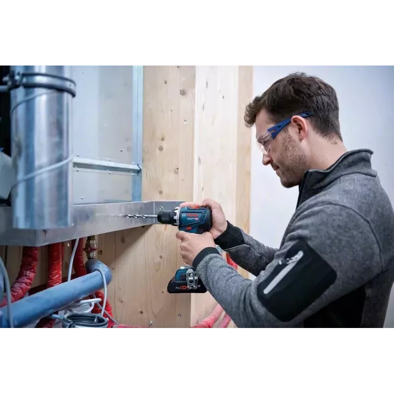 Bosch GSR 18V-90 C 2100 RPM 1,1 kg juoda, mėlyna, raudona