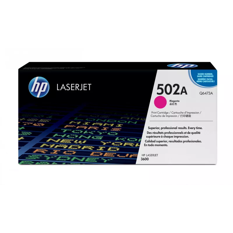 HP 502A Magenta Originali LaserJet tonerio kasetė