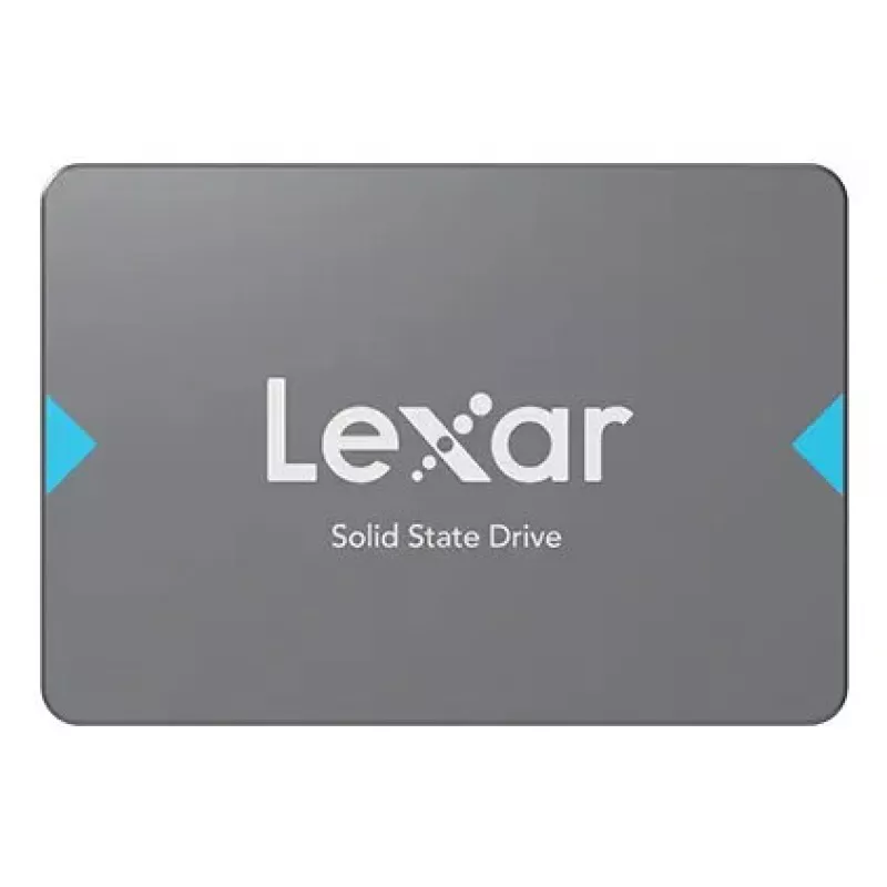 2,5 colio SATA III SSD Lexar NQ100 256 GB — 550 MB/s skaitymo, 6 Gbit/s perdavimo