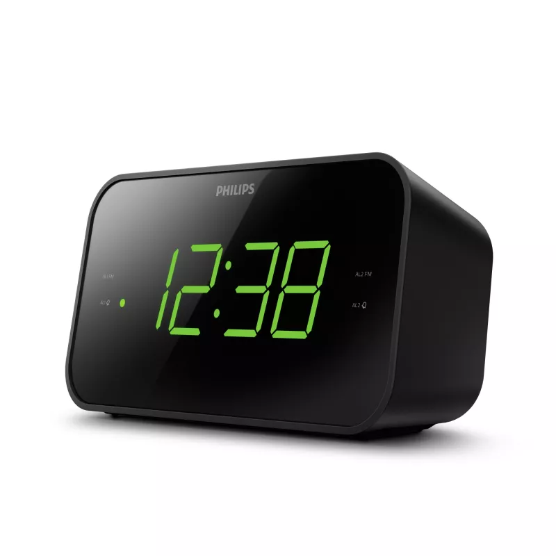 Philips TAR3306/12 žadintuvas Skaitmeninis žadintuvas Juoda