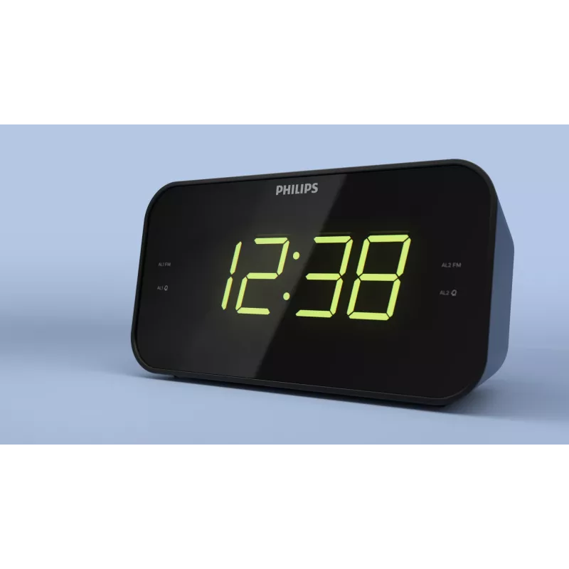 Philips TAR3306/12 žadintuvas Skaitmeninis žadintuvas Juoda
