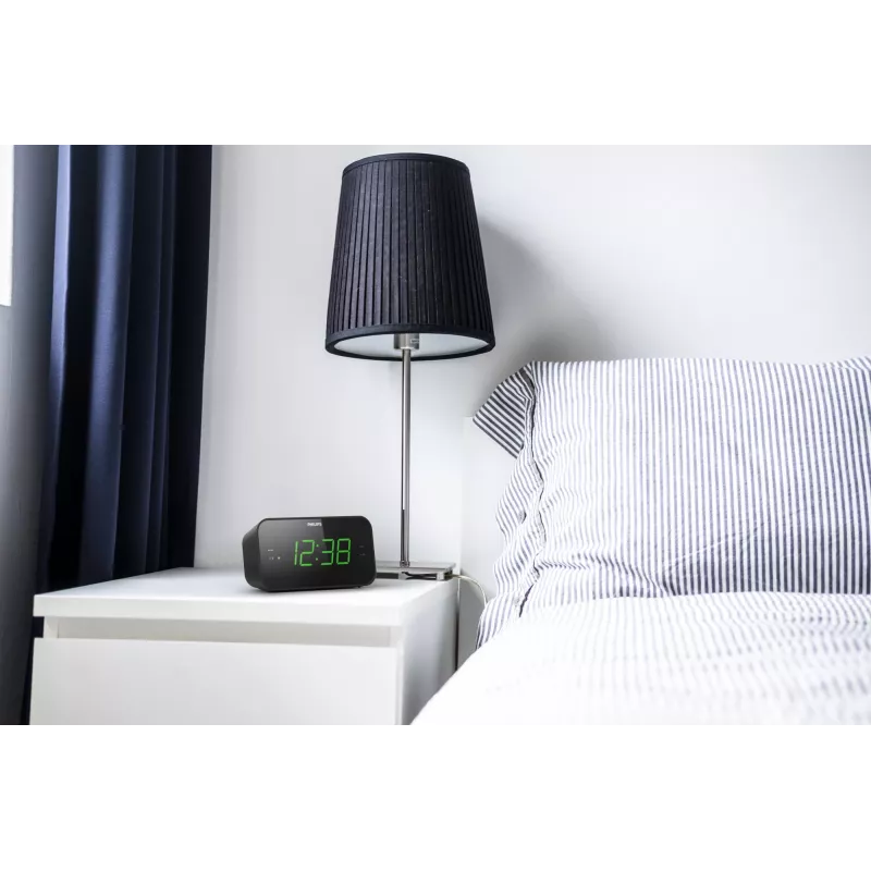 Philips TAR3306/12 žadintuvas Skaitmeninis žadintuvas Juoda