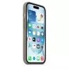Silikoninis dėklas Apple iPhone 15 MagSafe Clay Dangtis Ruda