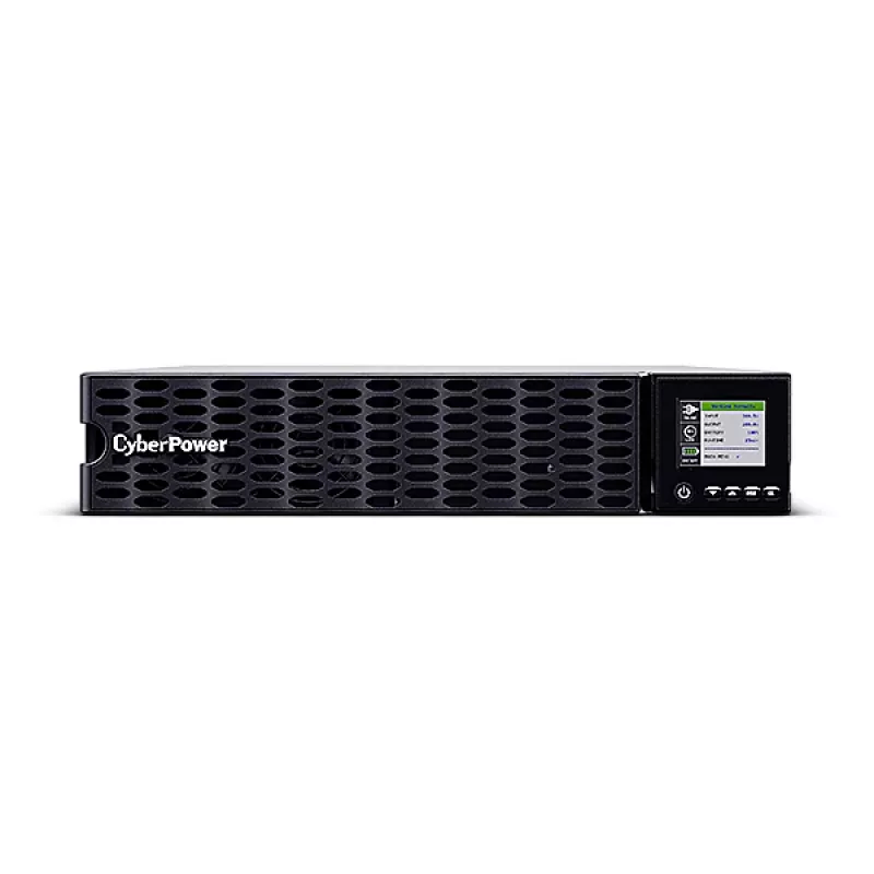 CyberPower OL6KERTHD nepertraukiamo maitinimo šaltinis (UPS) Dvigubos konversijos (Online) 6 kVA 6000 W 7 kintamosios srovės lizdai