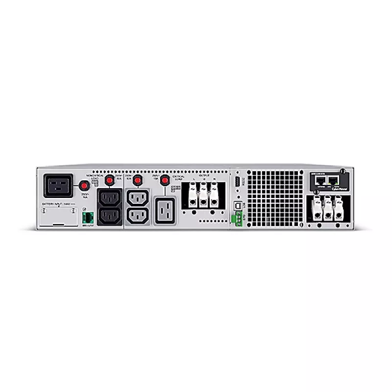 CyberPower OL6KERTHD nepertraukiamo maitinimo šaltinis (UPS) Dvigubos konversijos (Online) 6 kVA 6000 W 7 kintamosios srovės lizdai