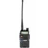 Rankinis dvipusis radijas Baofeng UV-5R HTQ USB-C dviejų juostų 5W, 1800 mAh, FM 64–108 MHz, juodas