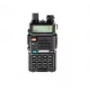 Rankinis dvipusis radijas Baofeng UV-5R HTQ USB-C dviejų juostų 5W, 1800 mAh, FM 64–108 MHz, juodas