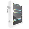 Riedėjimo vežimėlio korpusas iPad Pro 13 colių — ram mount Apex Rise Freedom Extended, baltas, tinka M4 ir M5, 4 raktai