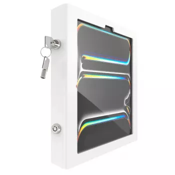 Riedėjimo vežimėlio korpusas iPad Pro 13 colių — ram mount Apex Rise Freedom Extended, baltas, tinka M4 ir M5, 4 raktai