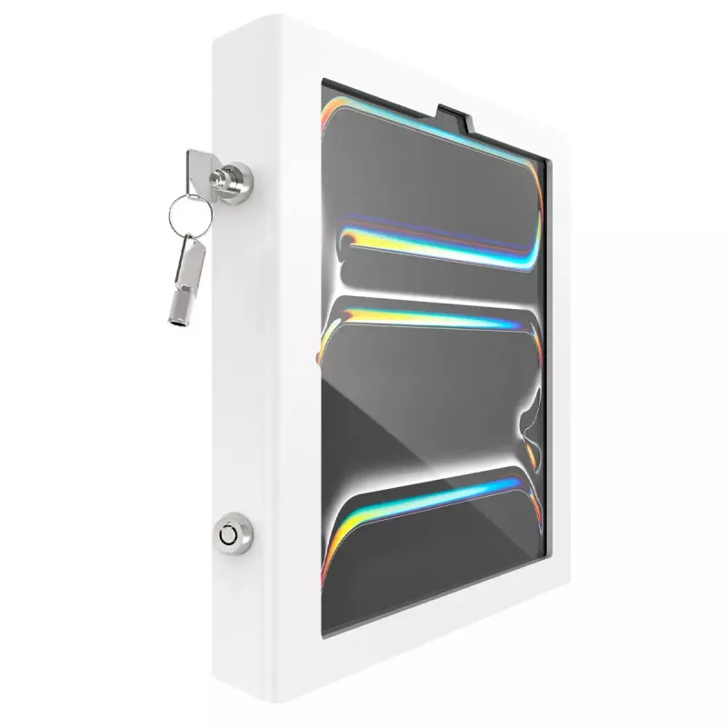 Riedėjimo vežimėlio korpusas iPad Pro 13 colių — ram mount Apex Rise Freedom Extended, baltas, tinka M4 ir M5, 4 raktai