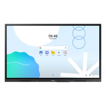 Samsung WA86D interaktyvi lenta 2,18 m (86 col.) 3840 x 2160 pikseliai jutiklinis ekranas Pilka