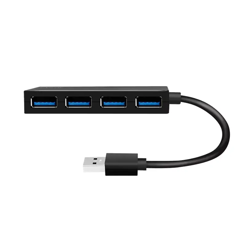 LogiLink USB 3.2 Gen1 4 prievadų šakotuvas juodas 5000 Mbit/s ABS