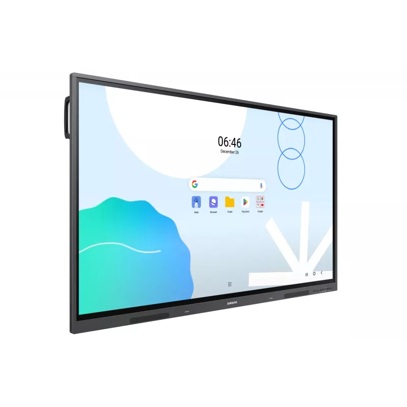 Samsung WA75D interaktyvi lenta 190,5 cm (75 colių) 3840 x 2160 pikselių jutiklinis ekranas Pilka