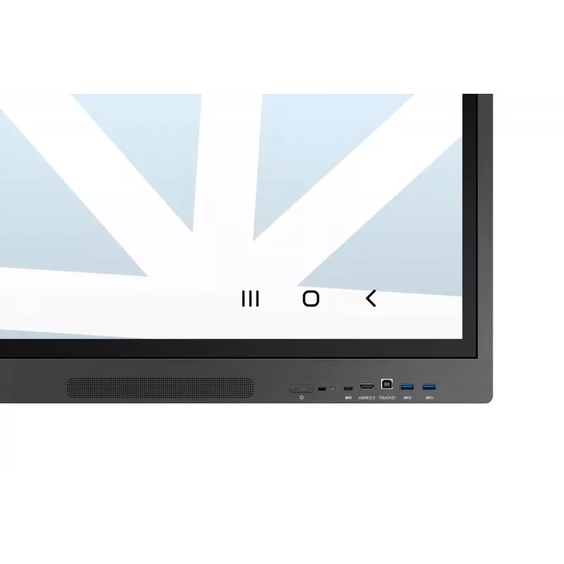 Samsung WA75D interaktyvi lenta 190,5 cm (75 colių) 3840 x 2160 pikselių jutiklinis ekranas Pilka
